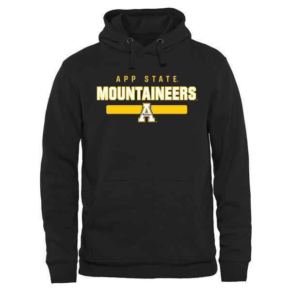 Men's Appalachian State Mountaineers Team Strong Pullover Hoodie - Black,We sell and wholesale Men's Appalachian State Mountaineers Team Strong Pullover Hoodie - Black on line form chian!